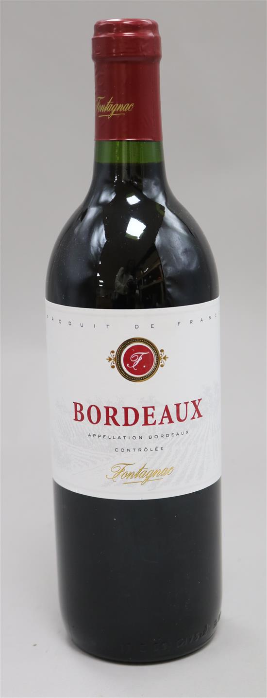 Twelve bottles of Bordeaux Fontagnac 2016